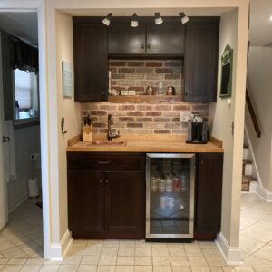 Laundry Closet to Mini Bar
