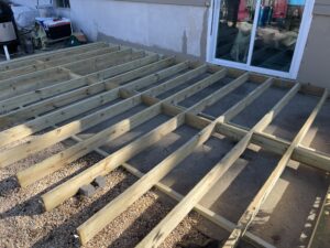 Decks - Framing Start