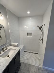 Curbless Shower